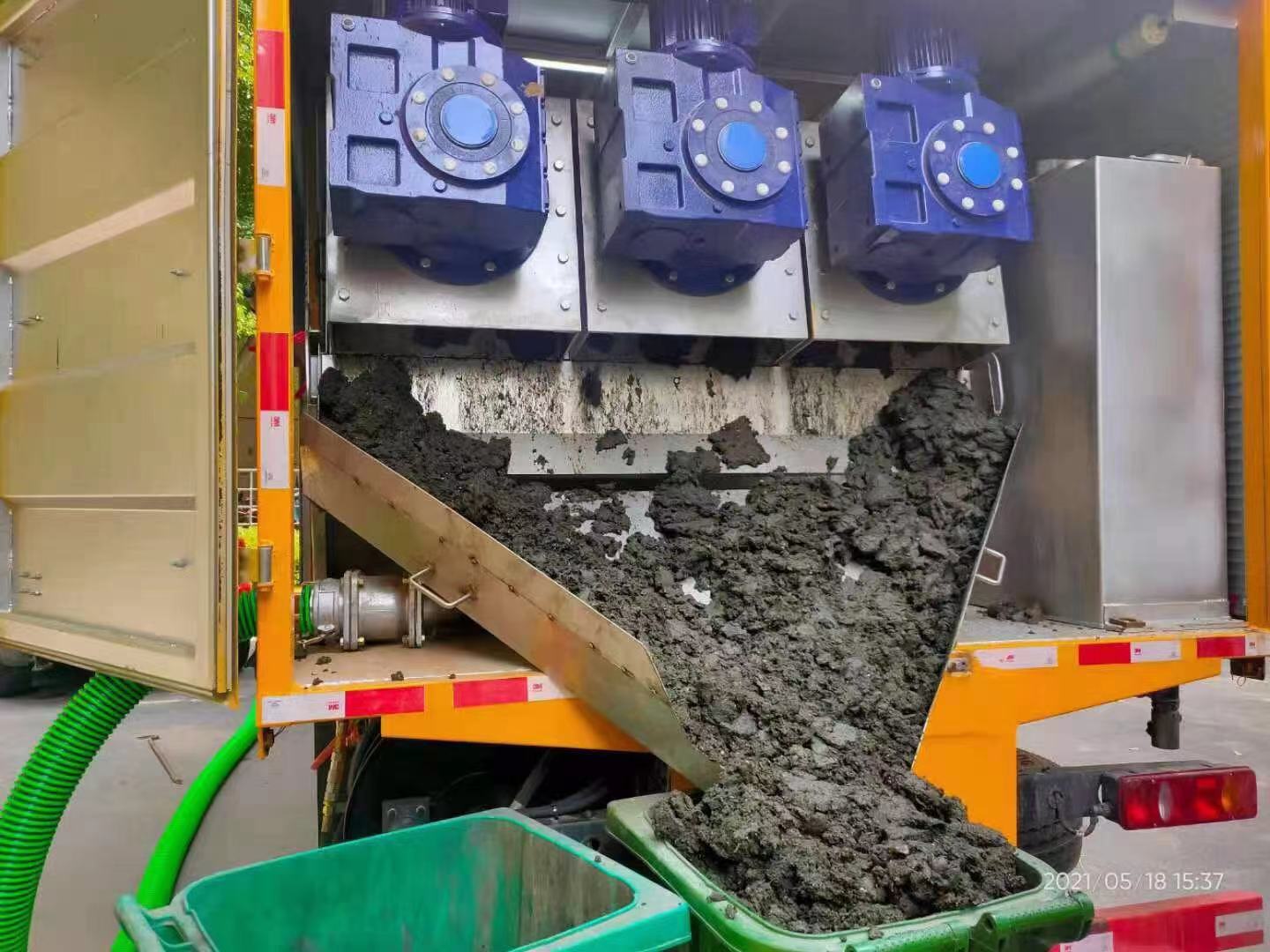 叶城化粪池清掏城市维护站-泥浆净化干湿分离处理